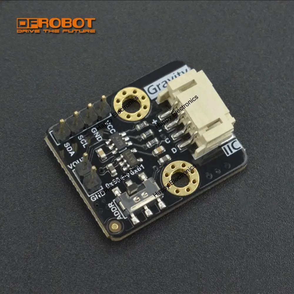 DFRobot Gravity I2C 12 разрядный цифро аналоговый модуль преобразователя AD DA С MCP4725 EEPROM