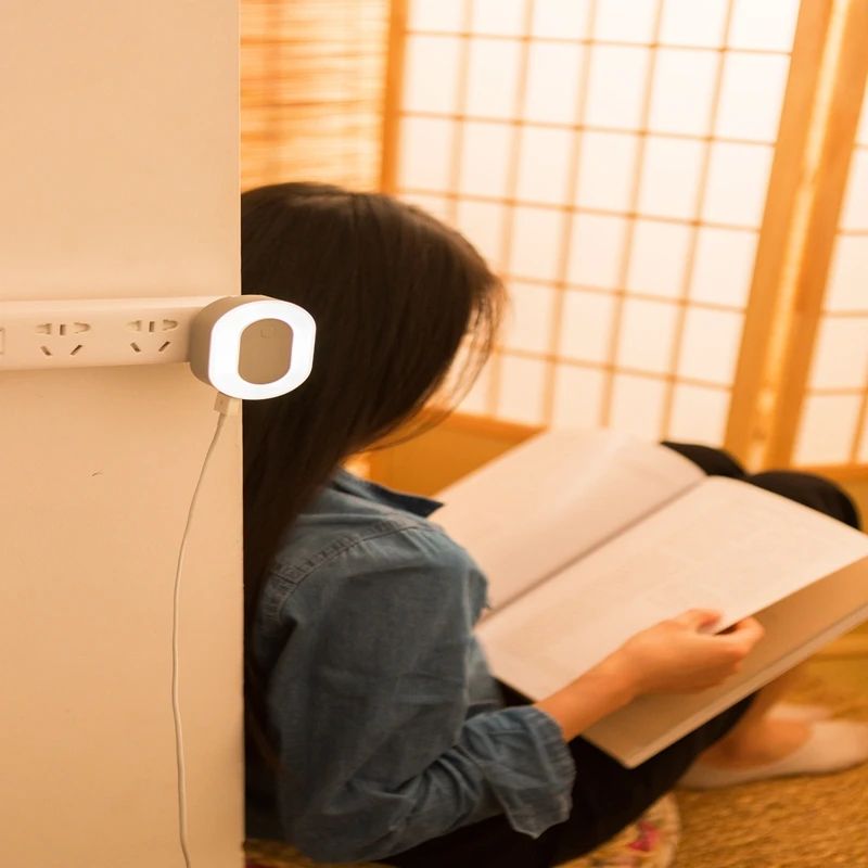 Сенсорный светодиодный ночник настенное зарядное устройство безопасный умный