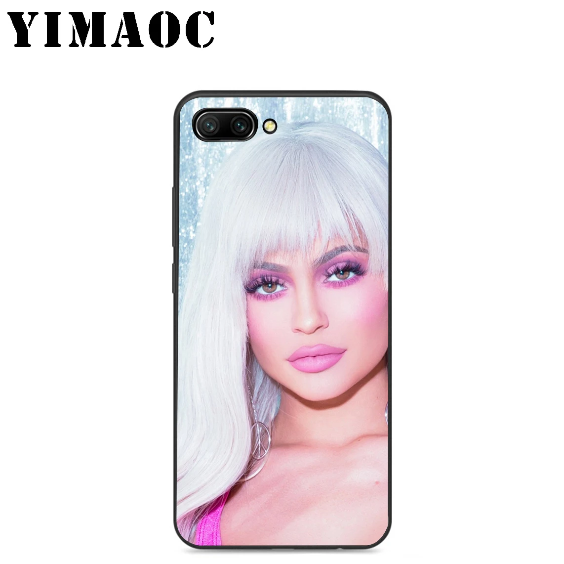 YIMAOC Kylie Jenner Beaty Girl силиконовый чехол для huawei Honor mate 10 P20 P10 P9 P8 P Smart Y6 6A 7A 7X 7C Lite Pro 2017 2018