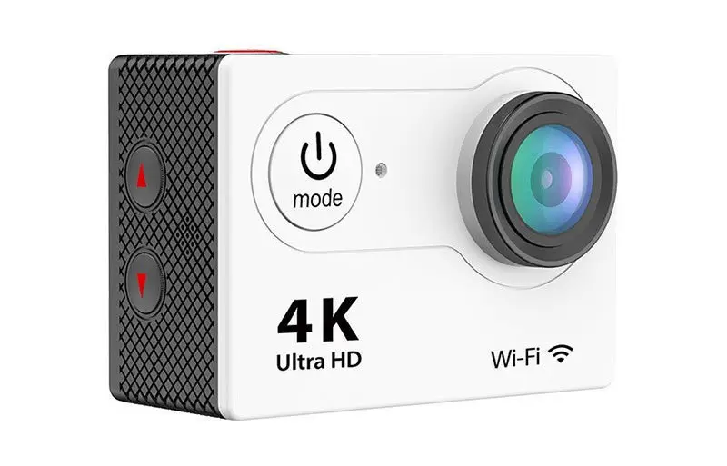 Оригинальная Экшн-камера H9R/H9 Ultra HD 4K WiFi Пульт дистанционного управления спортивная видеокамера DVR DV go Водонепроницаемая профессиональная камера - Цвет: White