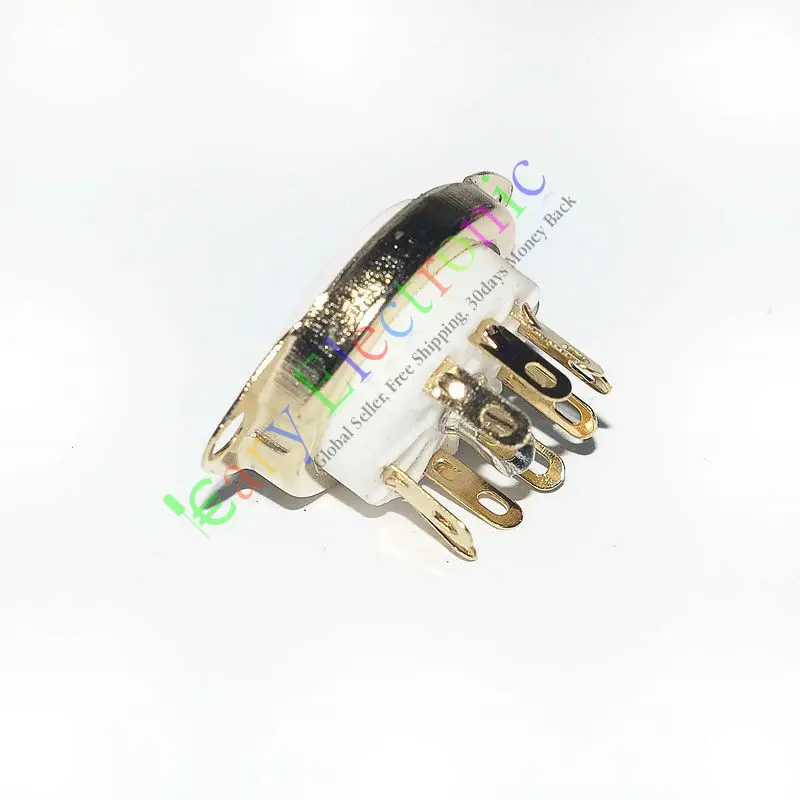 Оптовая и розничная продажа 20 шт. 9 контактов Золотая Керамическая вакуумная