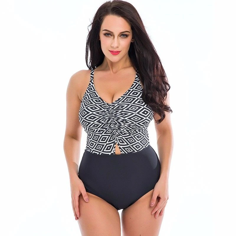 Женский слитный купальный костюм с подкладкой модель 2XL в бразильском стиле 2017|swim