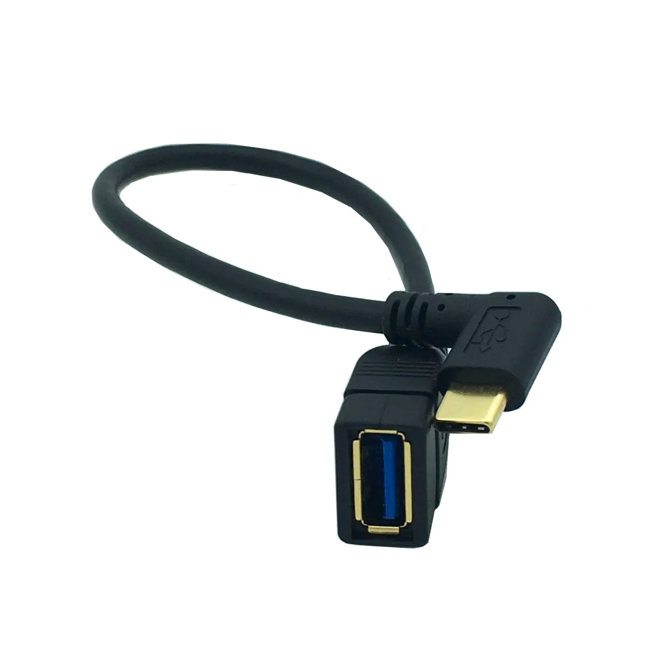 Позолоченные USB3.1 кабельной линии OTG AF TO type c локоть интерфейс к USB3.0 материнской