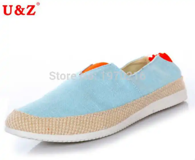 Summer Men canvas Espadrilles shoes Newest casual men's breathable holiday 100% cotton light weight Loafers driving | Обувь