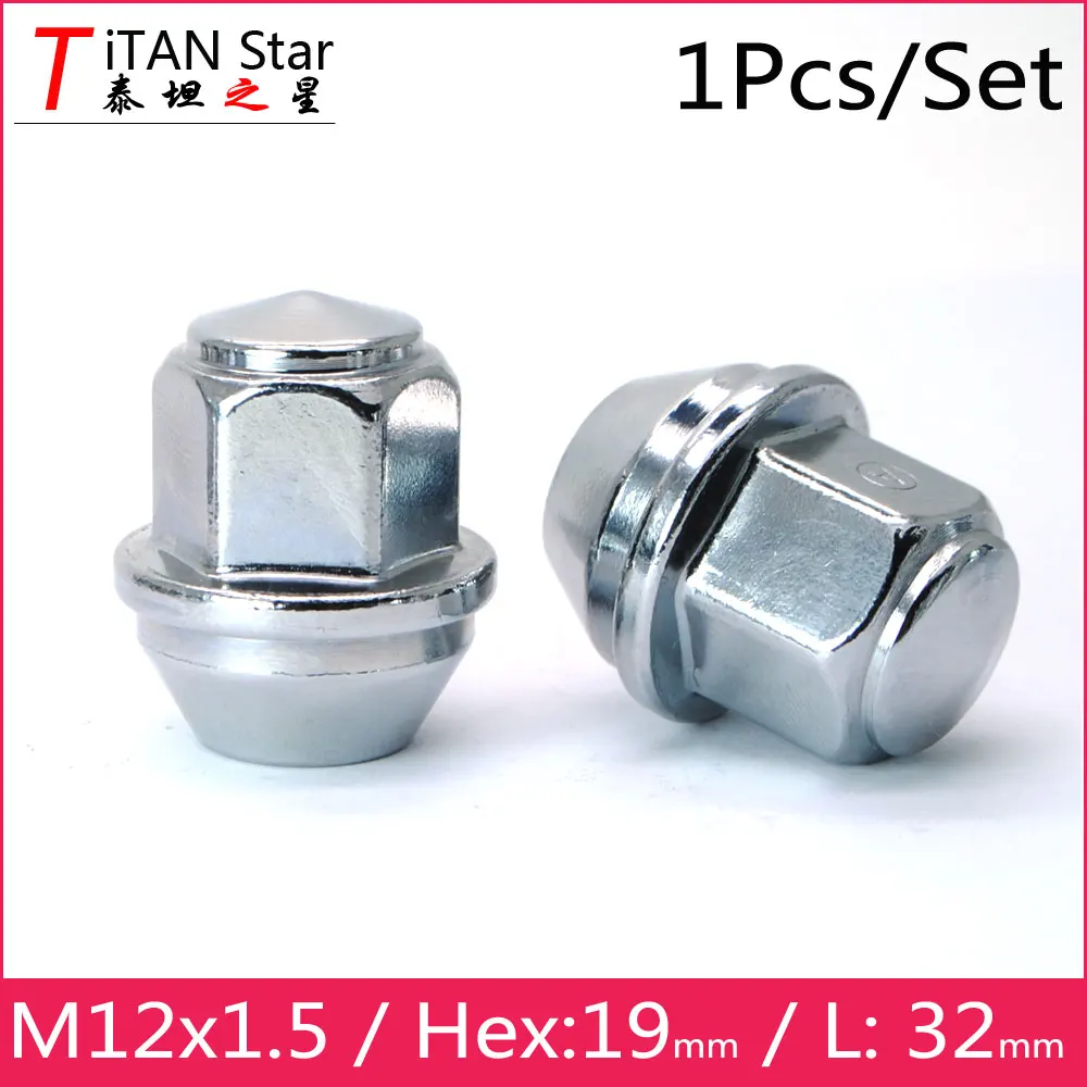 Silver(NFT-2) 1 шт. M12x1.5 1,5 OEM OE Заводские колесные диски желудь гайки для Ford Focus FUSION FIESTA ESCAPE RANGER Lincoln MKZ MKC - Название цвета: Silver(NFT-2)