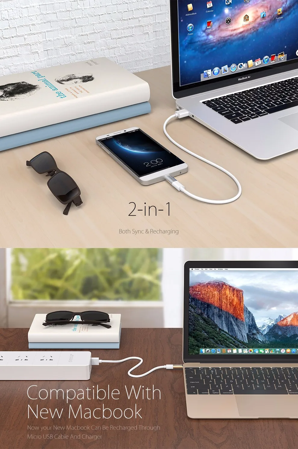 AIFFECT type C адаптер для Micro USB адаптер type-C к Micro B конвертер для мобильных телефонов ноутбуков планшетов