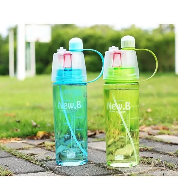 Новейший дизайн пластиковая спрей бутылка с распылителем чашки Портативный