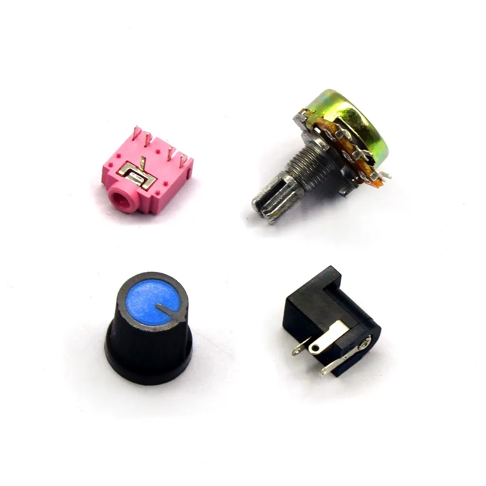 Умный электронный DIY Набор LM386 супер мини аудио усилитель DIY набор Trousse LM386 Amplificador Модуль платы 3,5 мм 3-12 В