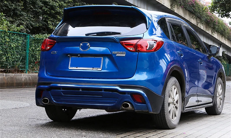 Аксессуары для автомобиля роскошный задний бампер для MAZDA CX-5 комплекты кузова первого поколения BELTA стиль 2011 2012 2013 ABS материал