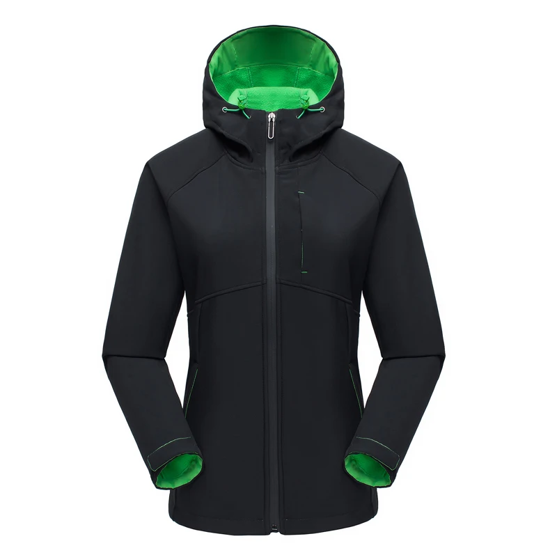 Бренд IEMUH женская уличная спортивная куртка Softshell утепленная ветрозащитная