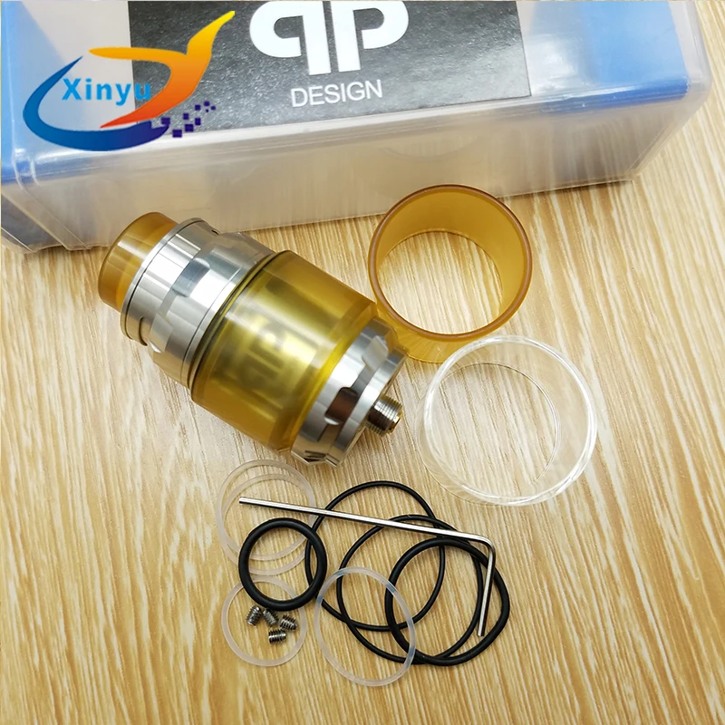 Qp Juggerknot RTA 4 мл 316 ss сменный бак Атомайзеры верхний поток воздуха в катушке дизайн