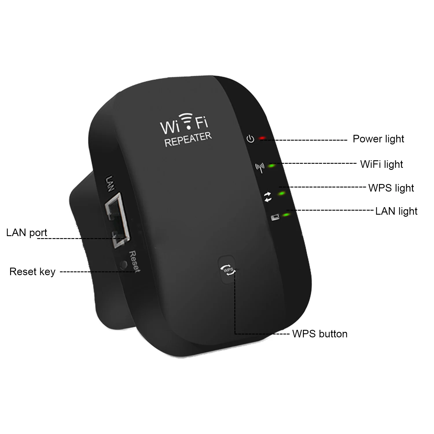 Усилитель сигнала Wi Fi VONETS 300 Мбит/с 2 4 ГГц|Беспроводные роутеры| |