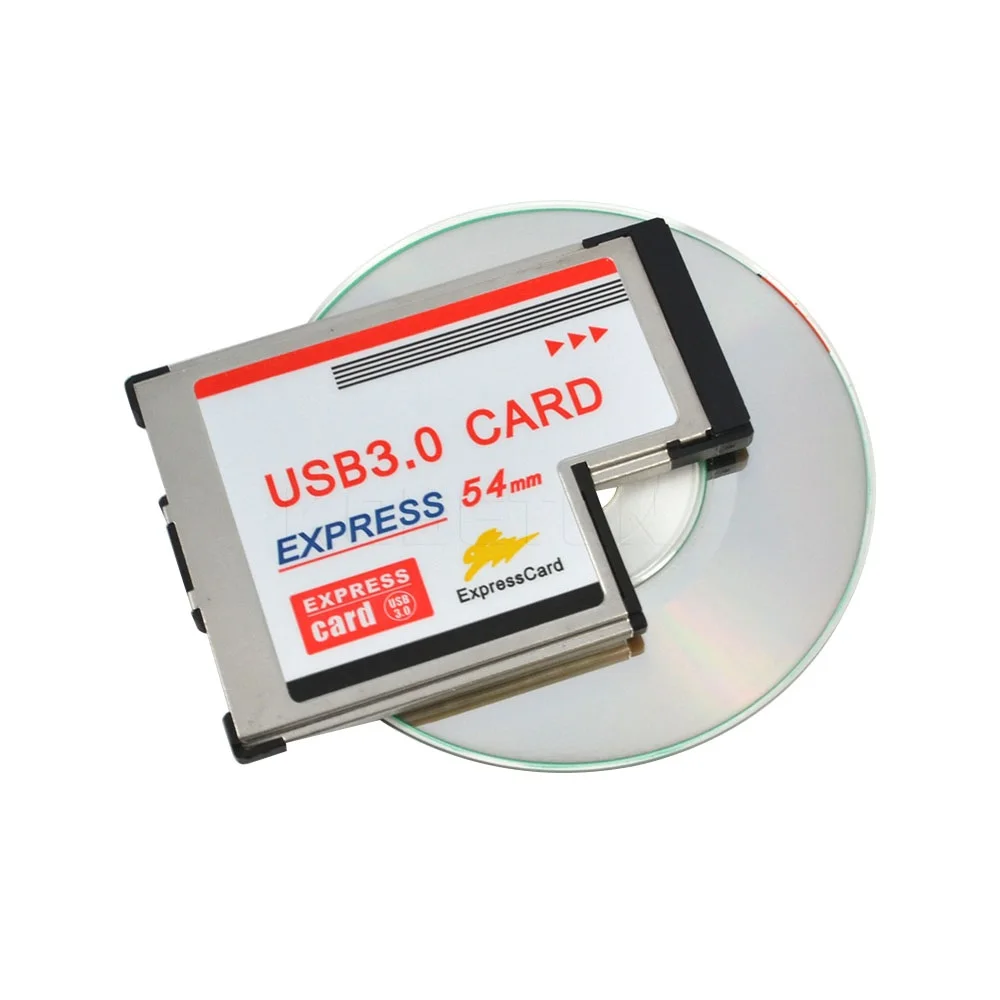 Адаптер для карты Kebidumei USB 3 0 PCI Express 5 Гбит/с два 2 порта концентратор 54 мм слот