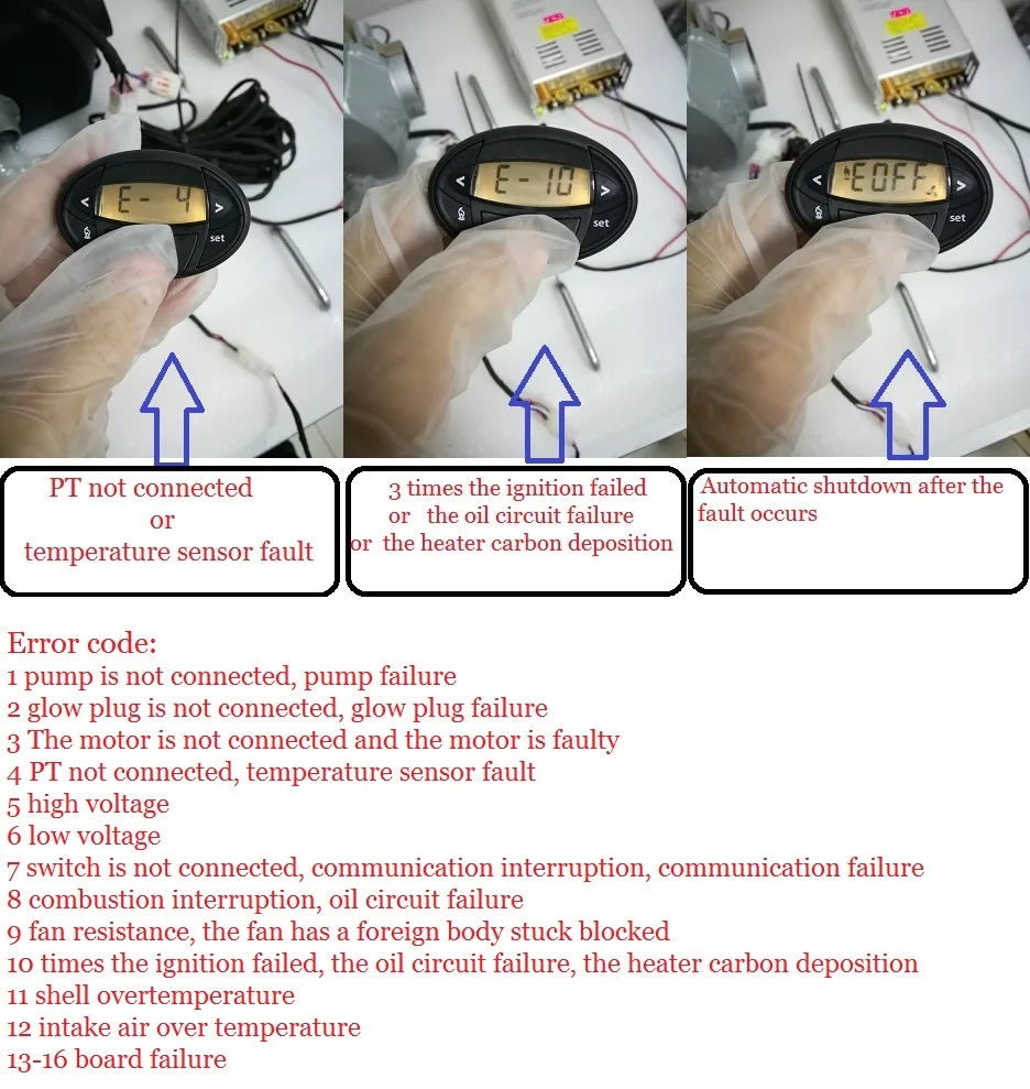 Воздушный 3KW 24V дизельный подобным Webasto (не Webasto) стояночный отопитель для лодки