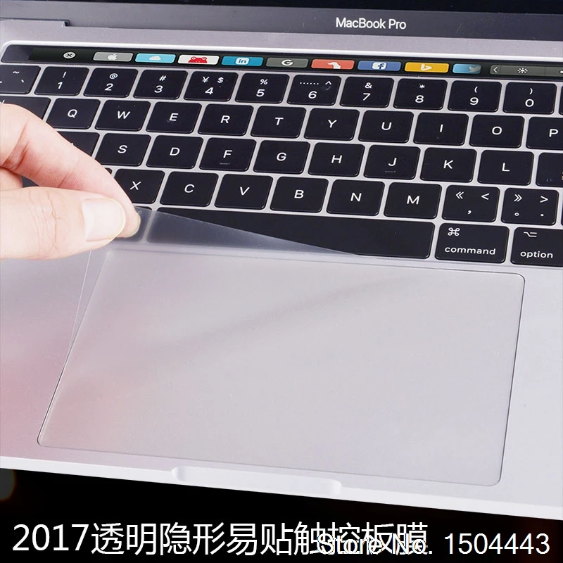 Наклейка на клавиатуру с сенсорной панелью для Apple Mac Macbook Air 11 12 Pro Retina 13 15 16 Touch ID Bar