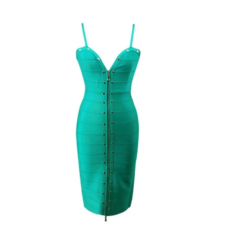 2017 г. Лидер продаж летние Для женщин Бандажное платье Сексуальная Спагетти