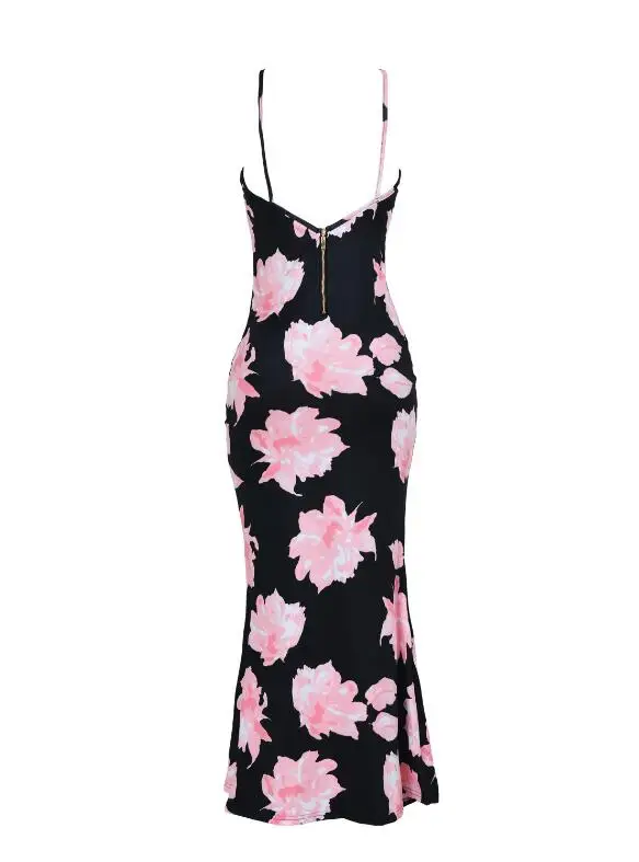 Модное женское сексуальное облегающее платье без рукавов с v-образным вырезом и