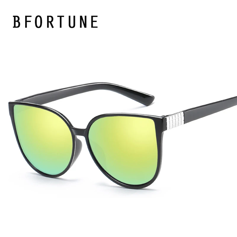 BFORTUNE Мода кошачий глаз солнцезащитные очки Для женщин Брендовая Дизайнерская