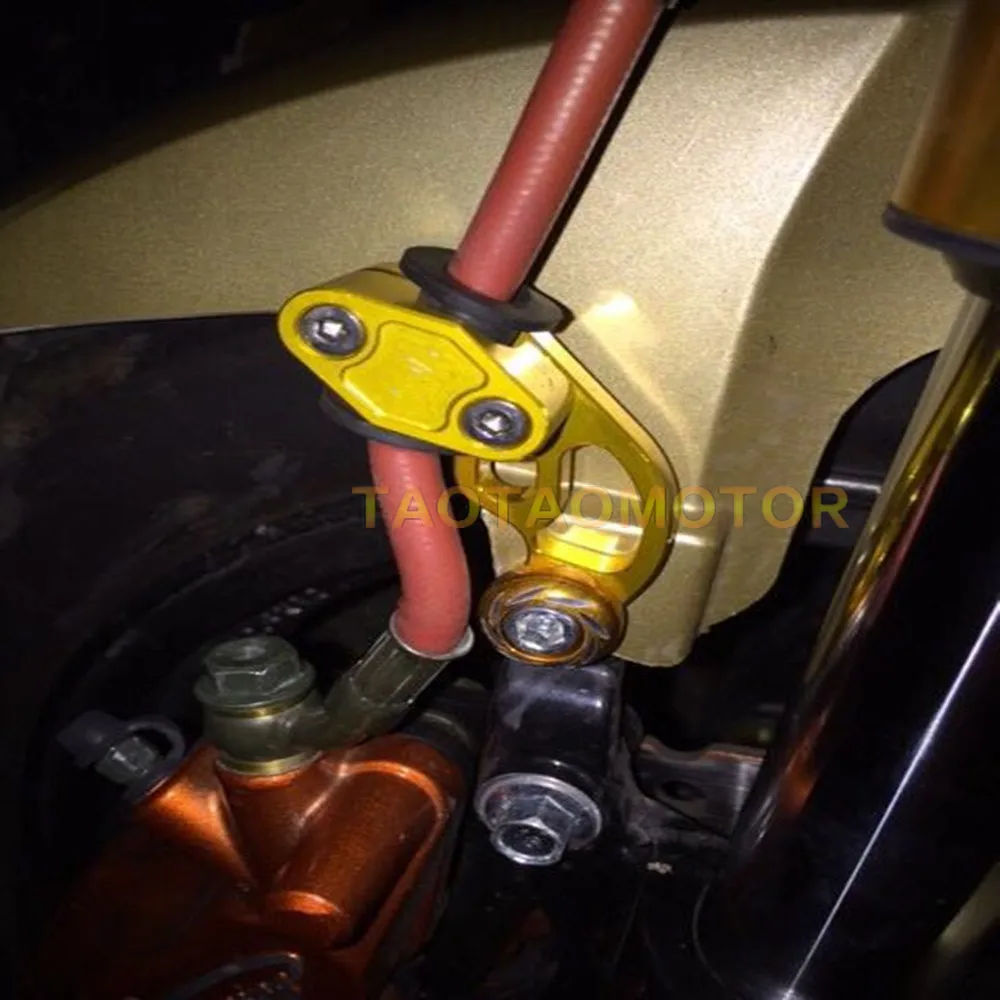 Аксессуары для мотоцикла с ЧПУ зажим тормозной линии YAMAHa XJ6 XJR 1300 XJR1300 JOG R25 FZ1 FZ8 YBR 125