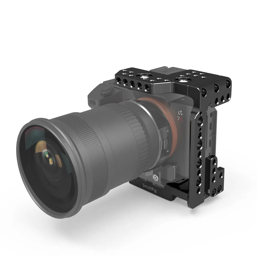 SmallRig a7ii/a7iii Arca QR половинная клетка для sony A7R III/A7 III/A7 II/A7R II/A7SII клетка для камеры с Рельсом Nato CAN Shoe-2238