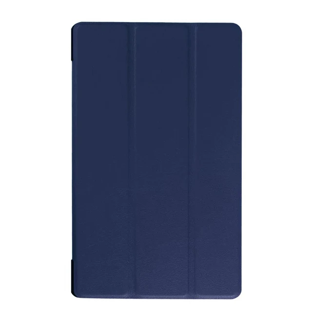 Чехол для lenovo Tab 3 8 TB3-850M/850F тонкая накладка на телефон с подставкой из искусственной кожи чехол для lenovo Tab 2 A8-50 A8-50F A8-50LC 8,"+ подарки - Цвет: dark blue