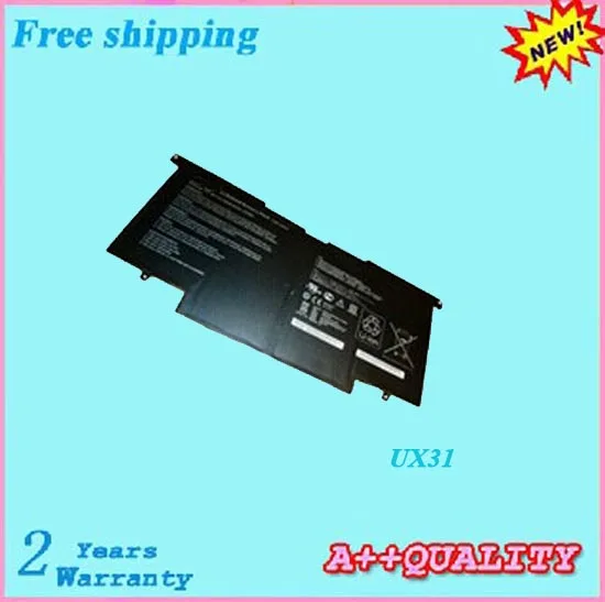 Бесплатная доставка 100% новый C22-UX31 оригинальный аккумулятор для ноутбука asus UX31