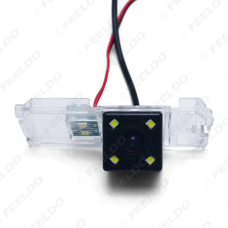 FEELDO Rear View Car Camera With LED Light For Volkswagen Passat B7/Magotan/Golf/Phaeton/Passat CC/Scirocco/Polo/Superb #4057 | Автомобили