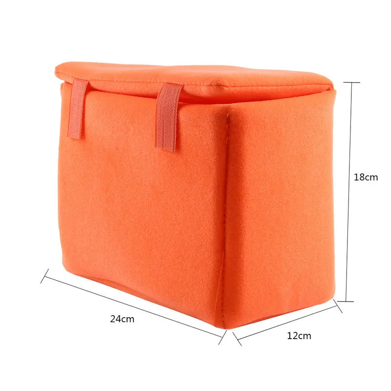 Внутренняя Сумка для DSLR камеры чехол вкладыш мягкая Противоударная сумка SLR с