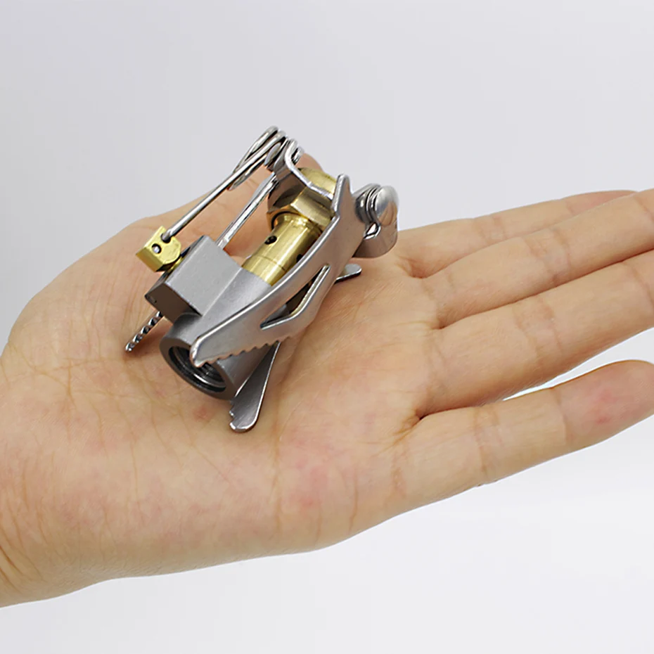 

Portable Outdoor Superlight Gas Stove Camping Stove Burner Cooking Picnic Stove Upgraded Outdoor Equipment 45g