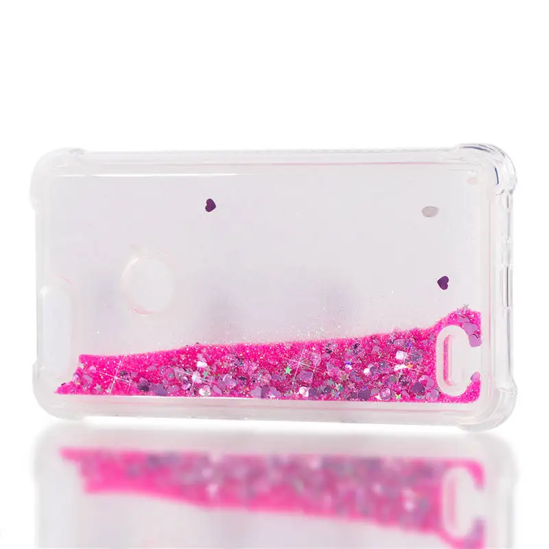 Phone Case for ZTE Blade Z Max Z982 Glitter Liquid Quicksand Shockproof Soft Cover For Pro 2 Capa | Мобильные телефоны и