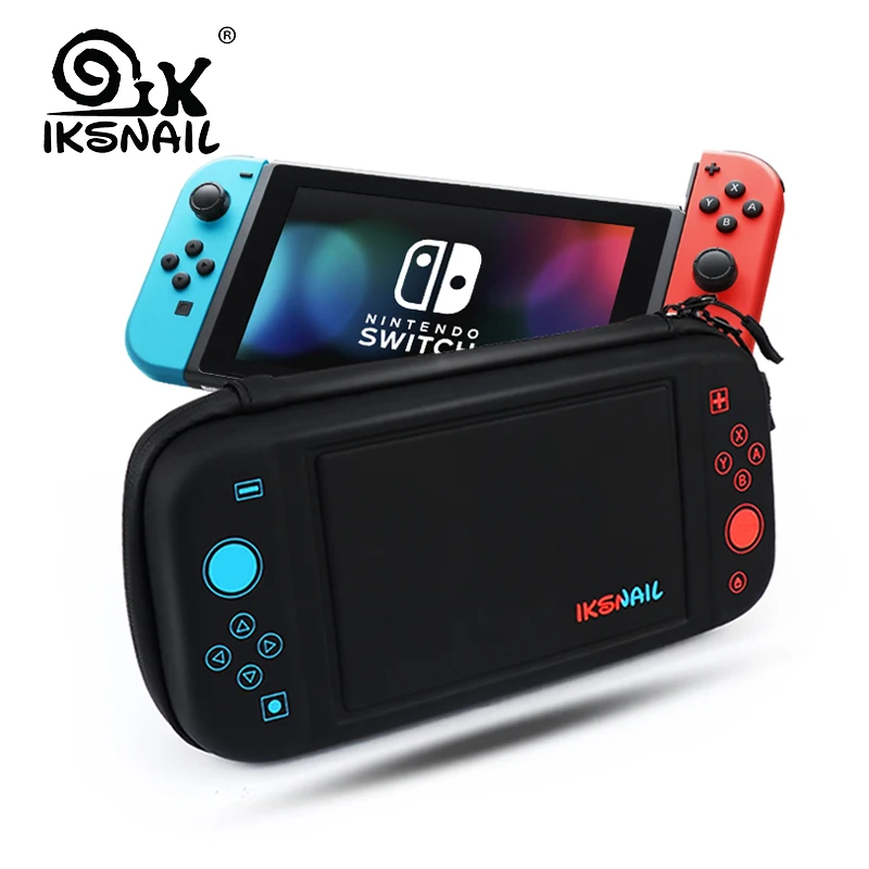 

IKSNAIL Nintend Switch Bag For Playstation Nintendos Console Bolso Case Durable Nitendo Case For NS Nintendo Switch Accessories