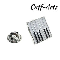cuffarts brooch for men music jewelry badge black white pins vintage piano keys brooches gifts music fan lapel pin p10072