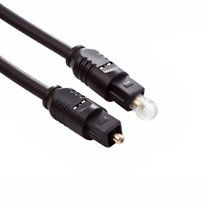 Цифровой оптический аудио кабель Toslink позолоченный SPDIF коаксиальный для