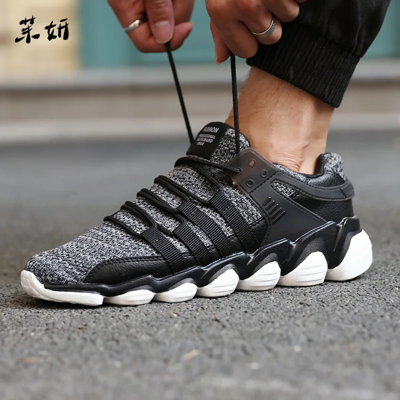 

Мужские туфли, удобные, дышащие, повседневная Молодежная обувь, размеры 39-46, весна-осень