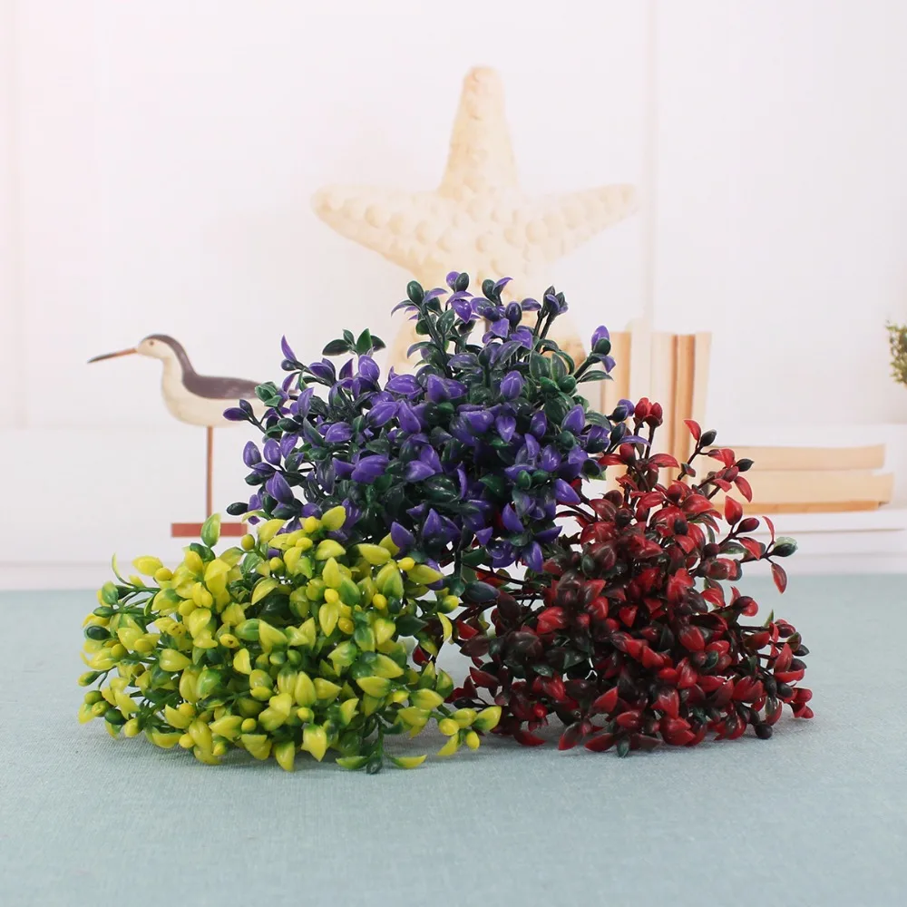 1 комплект Сделай сам искусственные растения Дешевые моделирование травяной