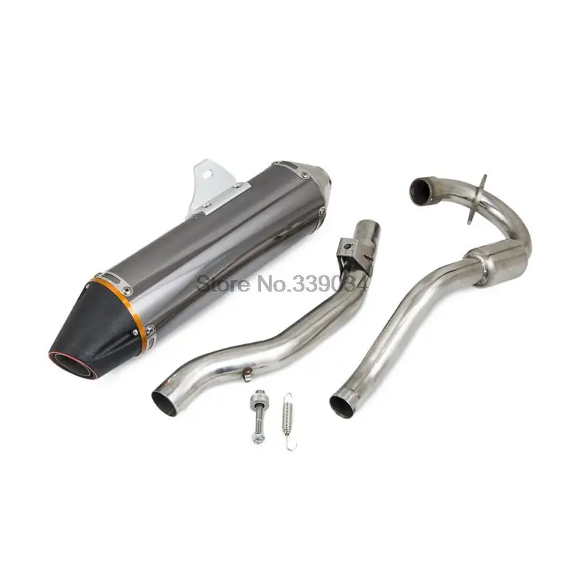 Полный глушитель выхлопной трубы мотоцикла Системы для Honda CRF150F CRF230F 2003-2016 2013 2014 2015