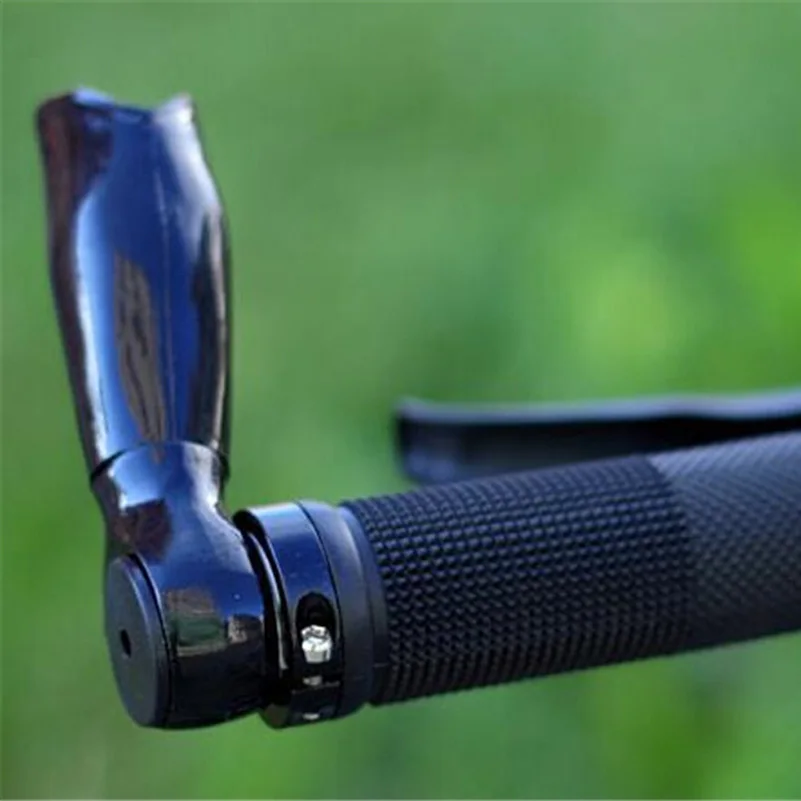 WEST BIKING черные велосипедные ручки из алюминиевого сплава сверхлегкие резиновые
