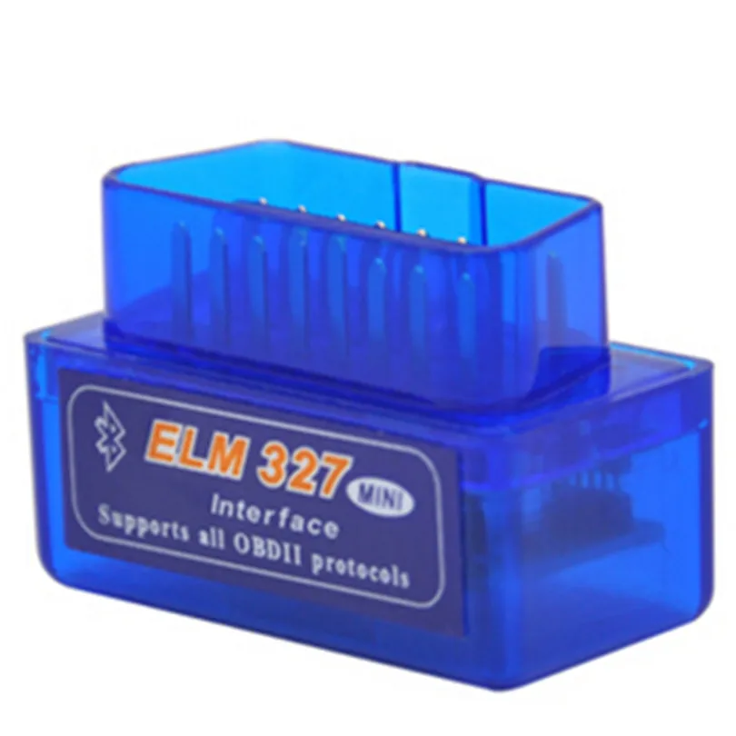 50 шт. супер мини V1.5 ELM 327 Bluetooth OBD IIOBD2 работает на Android телефон армированный чехол