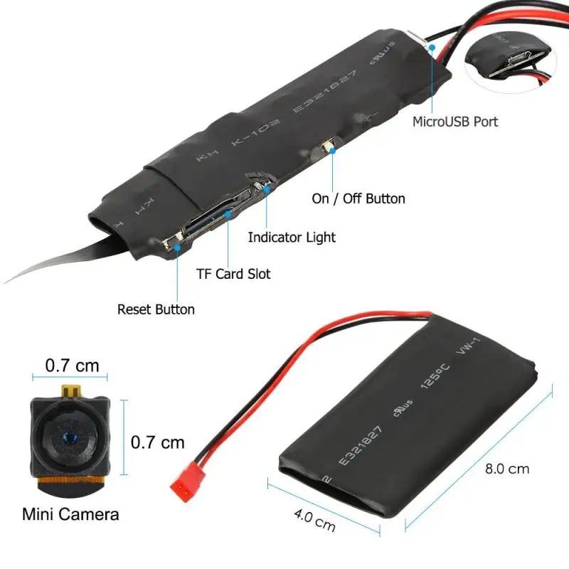 Мини Wi Fi Камера IP Full HD 1080 P видеокамера P2P обнаружения движения видео безопасности