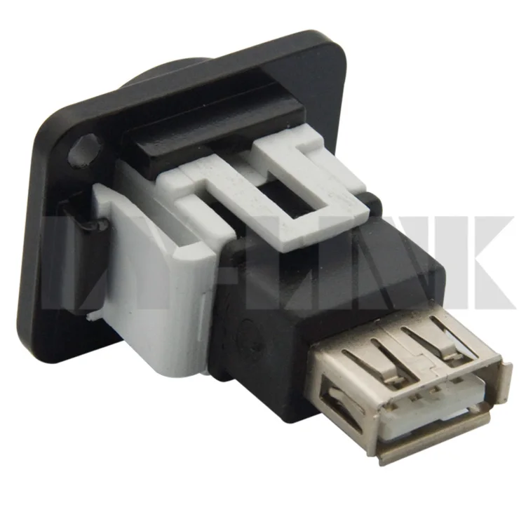 Металлический разъем USB 2 0 типа D Мама-гнездо | Электроника