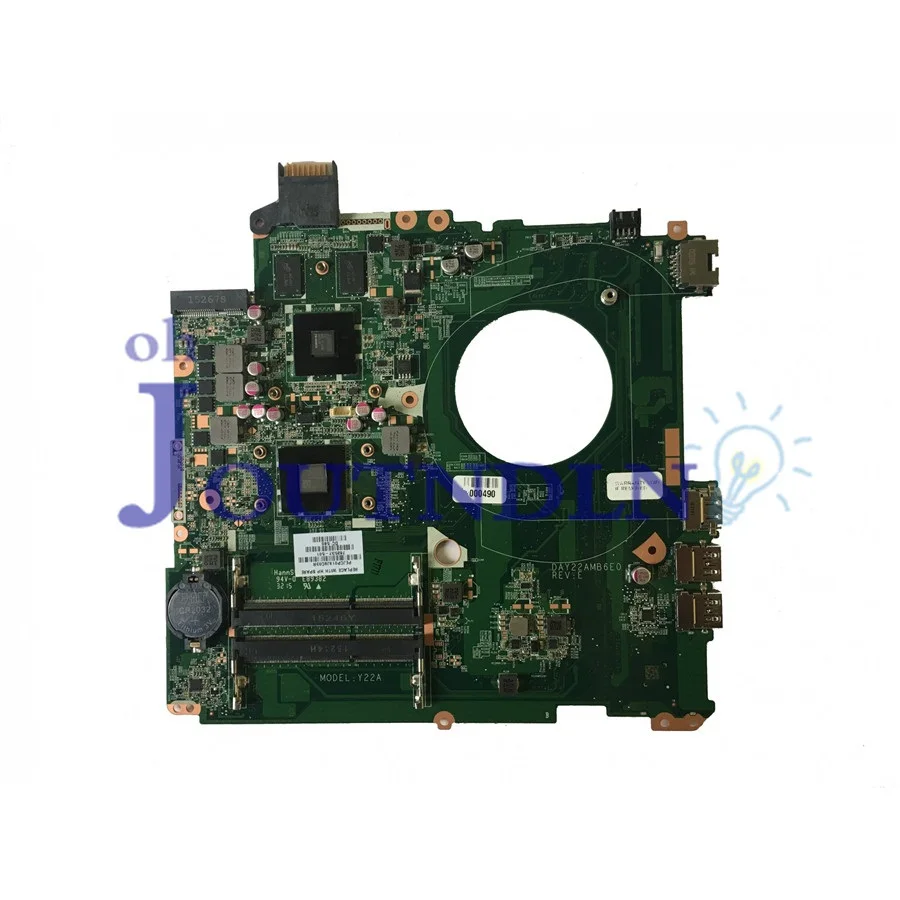 Материнская плата JOUTNDLN для ноутбука HP Pavilion 15 P 762532 501 001 DAY22AMB6E0 DDR3 с ЦП и графическим