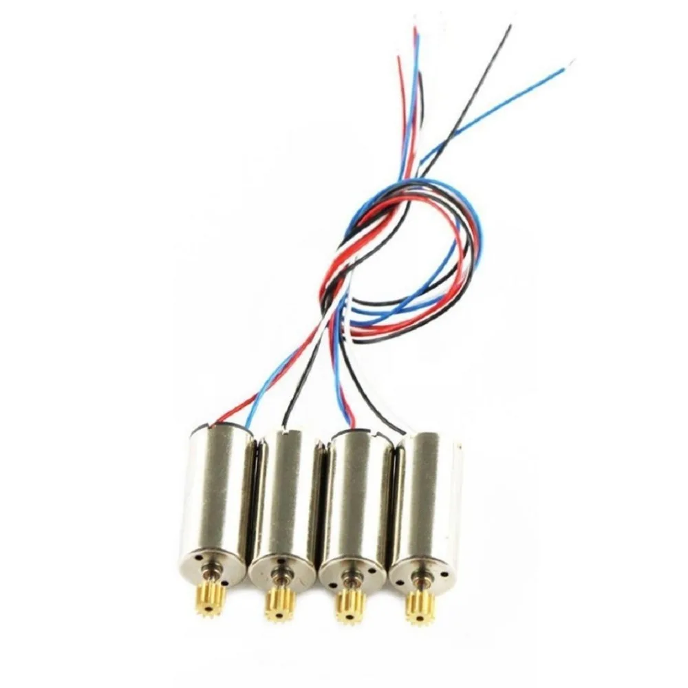 4 шт. CW/CCW двигатели с металлической шестерней для JJRC H8c H8ch H8d H8dh DFD F183 Potensic F183D F183DH F183W