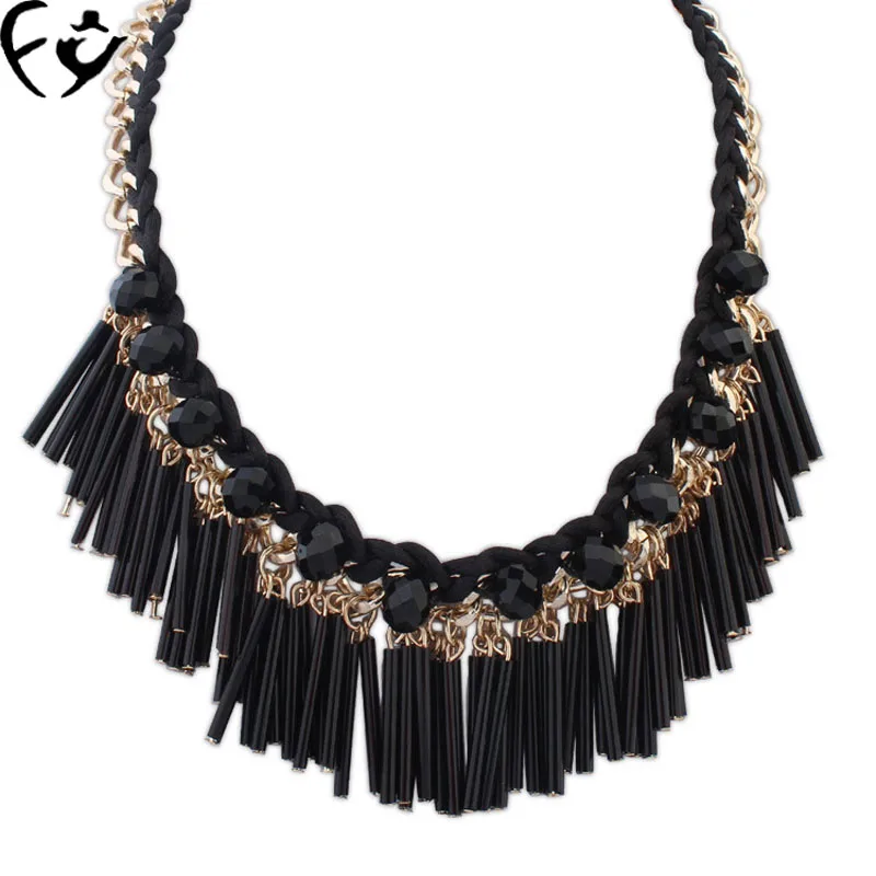 Европейские и американские модные ожерелья ручной работы|tassel necklace|fashion necklacenecklace