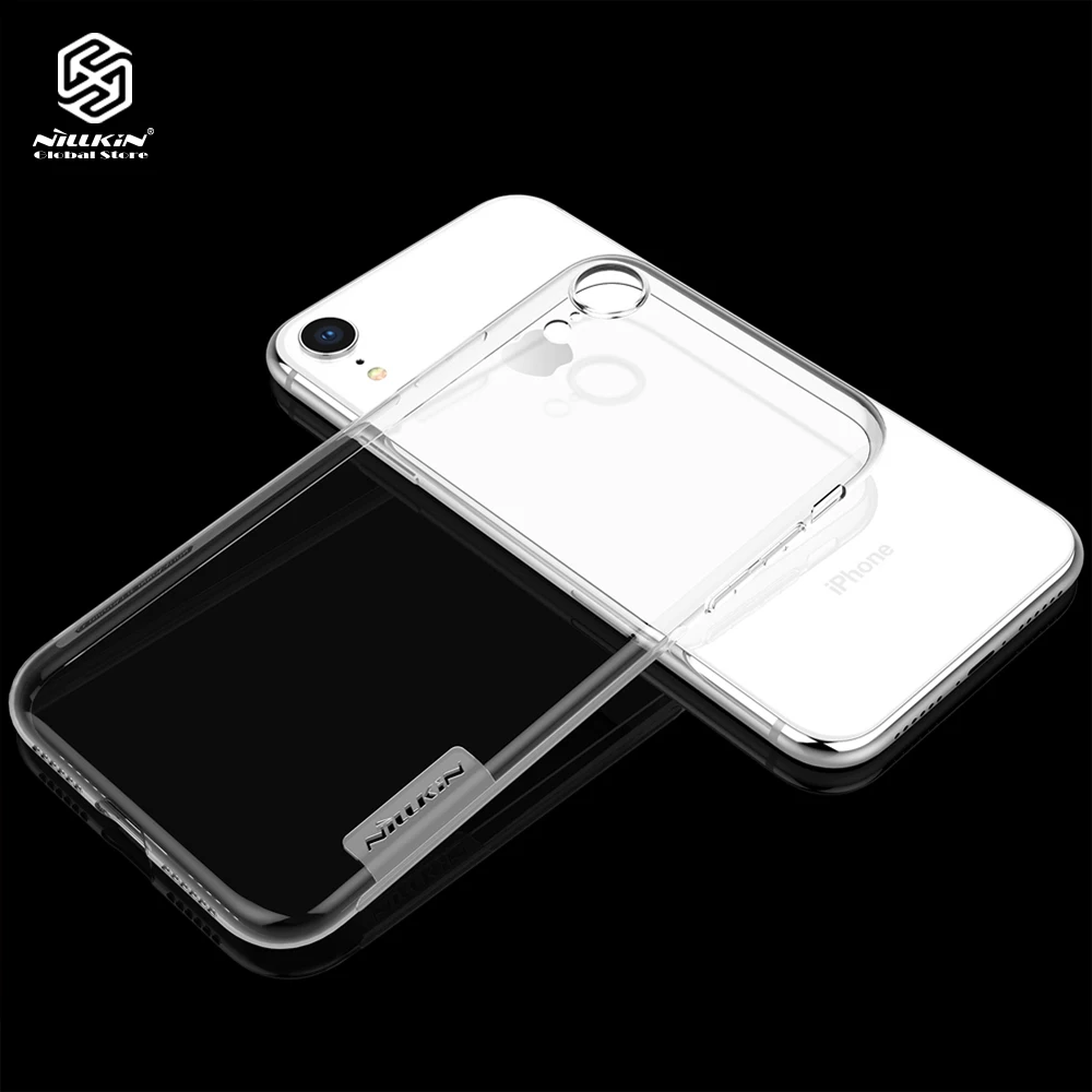 Nillkin Ультра тонкий силикон чехол для Apple iPhone XR задняя крышка оболочка для Apple iPhone XR TPU мягкие чехлы