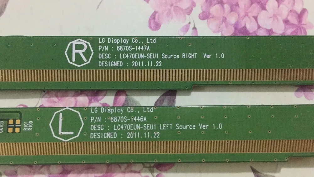 Пара 6870S 1446A 1447A печатная плата для ЖК панели Запчасти|Адаптеры AC/DC| |