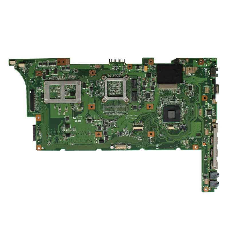 Оригинал для ASUS K73SJ K73SM K73SV K73SD A73S X73S материнская плата ноутбука GT520M 1G REV 2 3 HM65 DDR3 100%