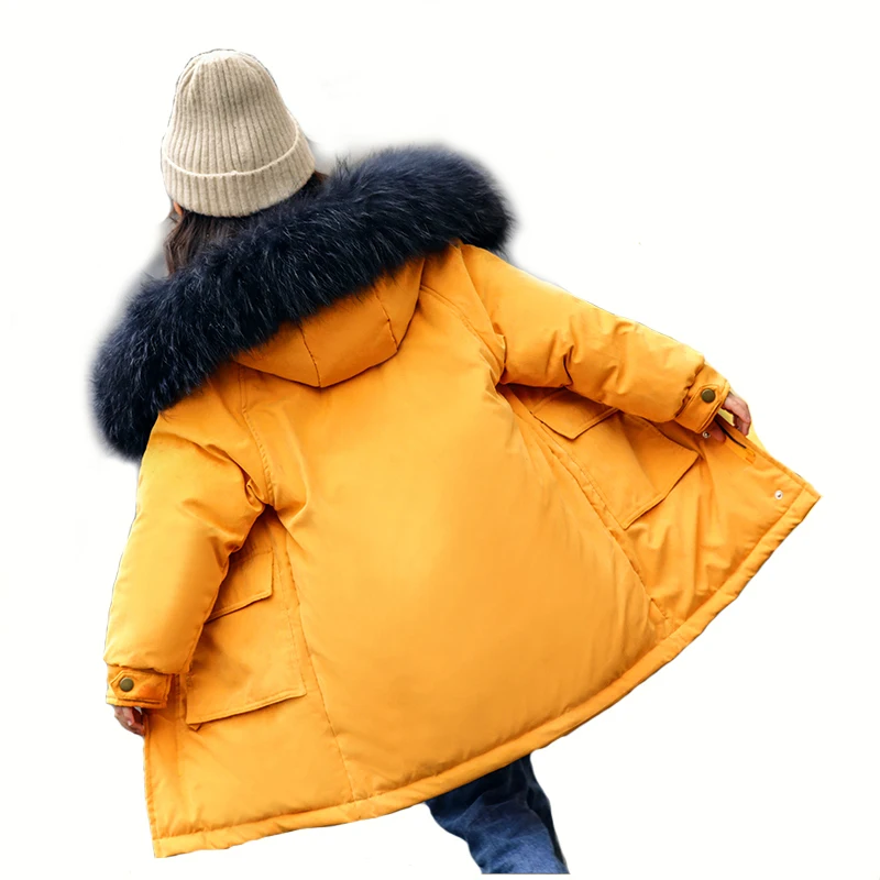 Новинка 2019 года модная детская зимняя куртка зимнее пальто для девочек детское