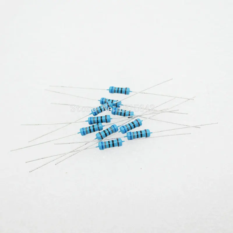 

50PCS 1/2W Metal Film Resistor +/- 1% 330 ohm Resistors 0.5W 330R Ohm Watt color ring resistance Carbon Film