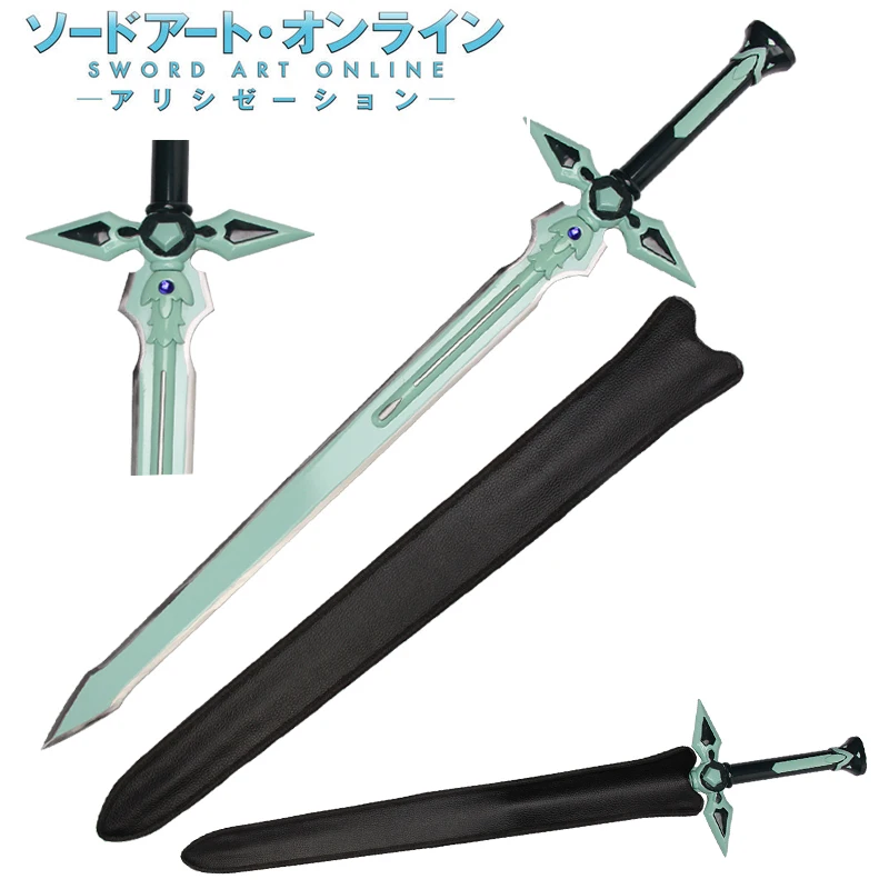 Бесплатная доставка Для SAO Sword Art Online Kito Настоящее стальное лезвие кожаная