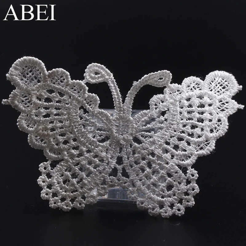 10 шт./лот вышитая аппликация бабочки аксессуары для одежды сделай сам